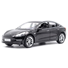 [TOY] 1:24 Tesla 2016 Model 3 Black Model Car Die-Cast