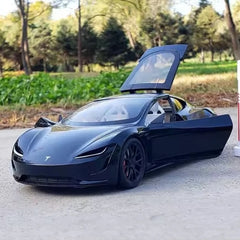 [TOY] 1:24 Tesla 2017 Roadster Black Model Car Die-Cast