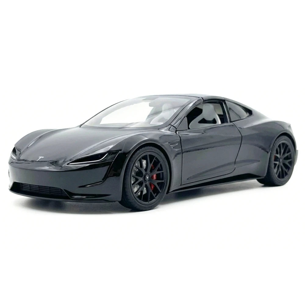 [TOY] 1:24 Tesla 2017 Roadster Black Model Car Die-Cast