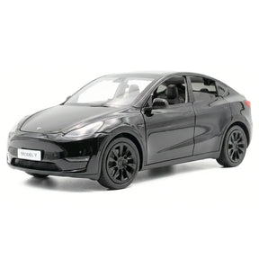 [TOY] 1:24 Tesla 2019 Model Y Black Model Car Die-Cast