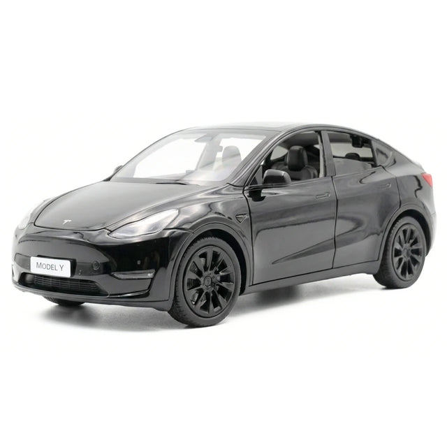 [TOY] 1:24 Tesla 2019 Model Y Black Model Car Die-Cast