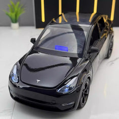 [TOY] 1:24 Tesla 2019 Model Y Black Model Car Die-Cast