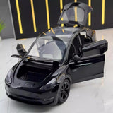 [TOY] 1:24 Tesla 2019 Model Y Black Model Car Die-Cast