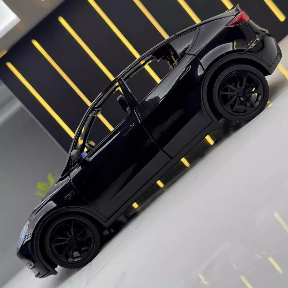 [TOY] 1:24 Tesla 2019 Model Y Black Model Car Die-Cast