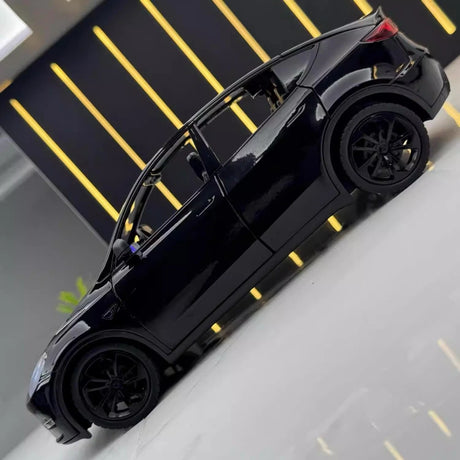 [TOY] 1:24 Tesla 2019 Model Y Black Model Car Die-Cast