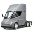 [TOY] 1:24 Tesla 2022 Semi Truck Gray Model Car Die-Cast