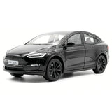 [TOY] 1:24 Tesla 2024 Model X Plaid Black Model Car Die-Cast
