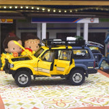 [TOY] 1:24 Toyota 1990 Land Cruiser LC80 イエロー モデルカー Die-Cast