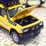 [TOY] 1:24 Toyota 1990 Land Cruiser LC80 イエロー モデルカー Die-Cast