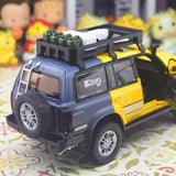 [TOY] 1:24 Toyota 1990 Land Cruiser LC80 イエロー モデルカー Die-Cast