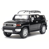 [TOY] 1:24 Toyota 2007 FJ Cruiser Black Model Car Die-Cast