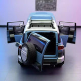 [TOY] 1:24 Toyota 2007 FJ Cruiser Blue Model Car Die-Cast