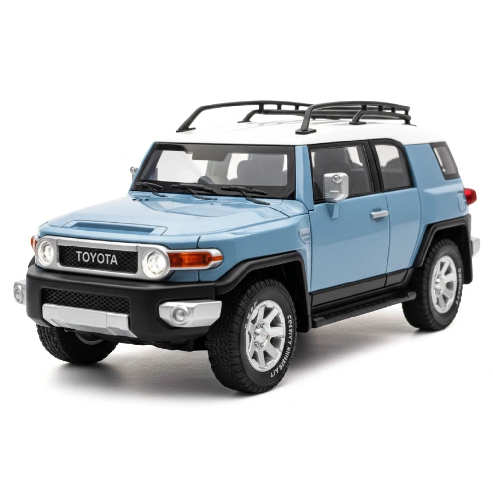 [TOY] 1:24 Toyota 2007 FJ Cruiser Blue Model Car Die-Cast