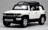 [TOY] 1:24 Toyota 2007 FJ Cruiser White Model Car Die-Cast