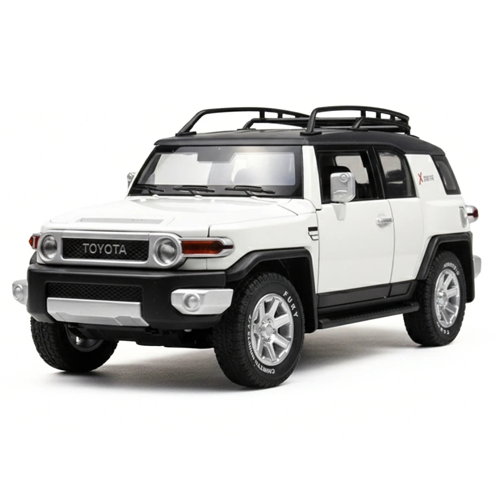[TOY] 1:24 Toyota 2007 FJ Cruiser blanc voiture miniature Die-Cast