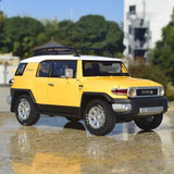 [TOY] 1:24 Toyota 2007 FJ Cruiser Yellow Model Car Die-Cast