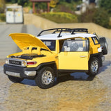 [TOY] 1:24 Toyota 2007 FJ Cruiser Yellow Model Car Die-Cast
