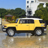 [TOY] 1:24 Toyota 2007 FJ Cruiser Yellow Model Car Die-Cast