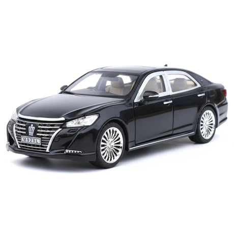 [TOY] 1:24 Toyota 2012 Crown S210 Black Model Car Die-Cast
