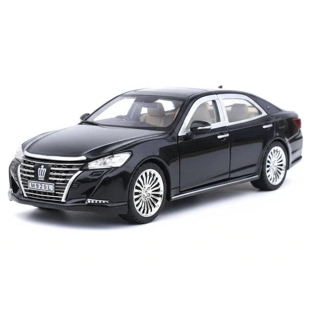 [TOY] 1:24 Toyota 2012 Crown S210 zwart modelauto Die-Cast
