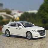 [TOY] 1:24 Toyota 2012 Crown S210 White Model Car Die-Cast