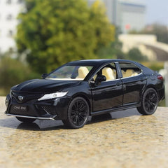 [TOY] 1:24 Toyota 2017 Camry XV70 Black Model Car Die-Cast