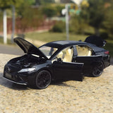 [TOY] 1:24 Toyota 2017 Camry XV70 Black Model Car Die-Cast