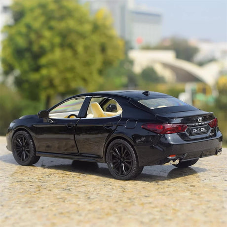 [TOY] 1:24 Toyota 2017 Camry XV70 Black Model Car Die-Cast