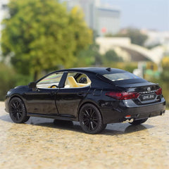 [TOY] 1:24 Toyota 2017 Camry XV70 Black Model Car Die-Cast
