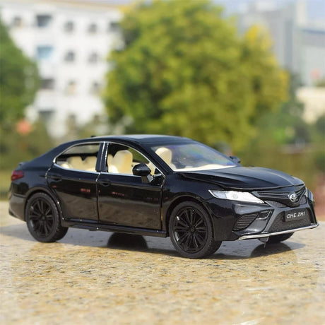 [TOY] 1:24 Toyota 2017 Camry XV70 Black Model Car Die-Cast