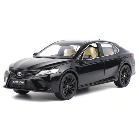 [TOY] 1:24 Toyota 2017 Camry XV70 Black Model Car Die-Cast