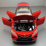 [TOY] 1:24 Toyota 2017 Camry XV70 Red Model Car Die-Cast