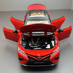 [TOY] 1:24 Toyota 2017 Camry XV70 rosso modellino di auto Die-Cast
