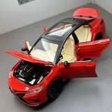 [TOY] 1:24 Toyota 2017 Camry XV70 Red Model Car Die-Cast