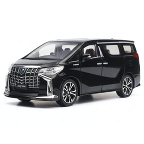 [TOY] 1:24 Toyota 2018 Alphard H30 Black Model Car Die-Cast