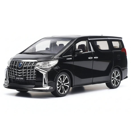 [TOY] 1:24 Toyota 2018 Alphard H30 nero modellino di auto Die-Cast