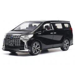 [TOY] 1:24 Toyota 2018 Alphard H30 Black Model Car Die-Cast