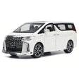 [TOY] 1:24 Toyota 2018 Alphard H30 White Model Car Die-Cast