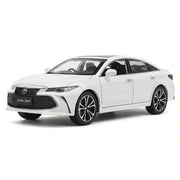 Toyota 2018 Avalon XX50 biały 1:24 – model samochodu z metalu odlewanego do ekspozycji