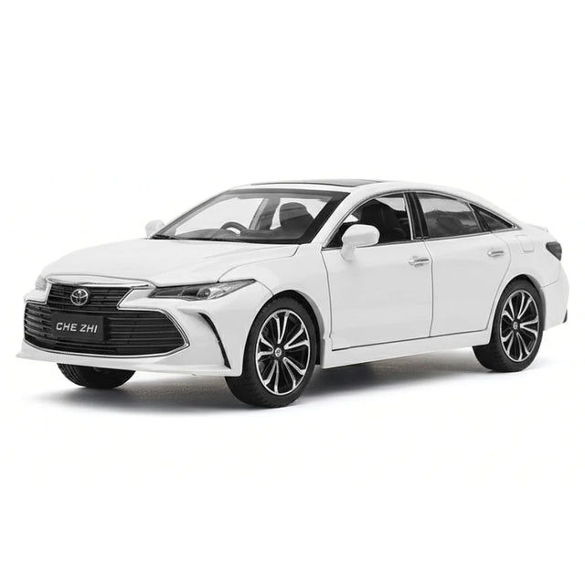 [TOY] 1:24 Toyota 2018 Avalon XX50 White Model Car Die-Cast