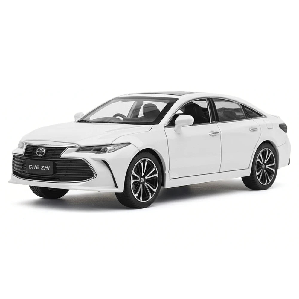 [TOY] 1:24 Toyota 2018 Avalon XX50 White Model Car Die-Cast