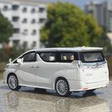 [TOY] 1:24 Toyota 2018 Vellfire H30 White Model Car Die-Cast