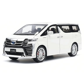 [TOY] 1:24 Toyota 2018 Vellfire H30 White Model Car Die-Cast