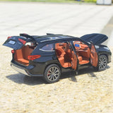 [TOY] 1:24 Toyota 2019 Highlander XU70 Black Model Car Die-Cast