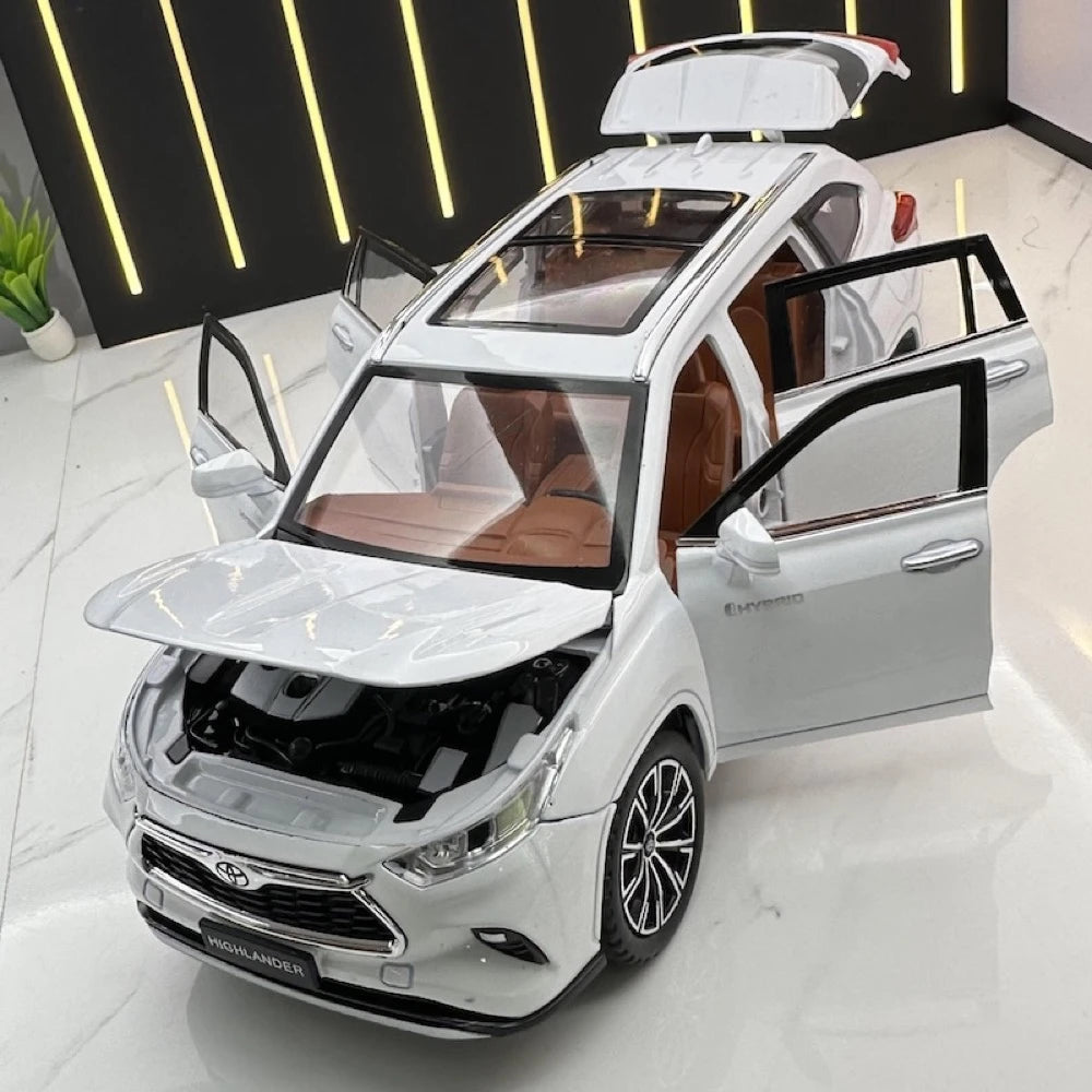 [TOY] 1:24 Toyota 2019 Highlander XU70 wit modelauto Die-Cast