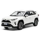 [TOY] 1:24 Toyota 2019 RAV4 XA50 ホワイト モデルカー Die-Cast