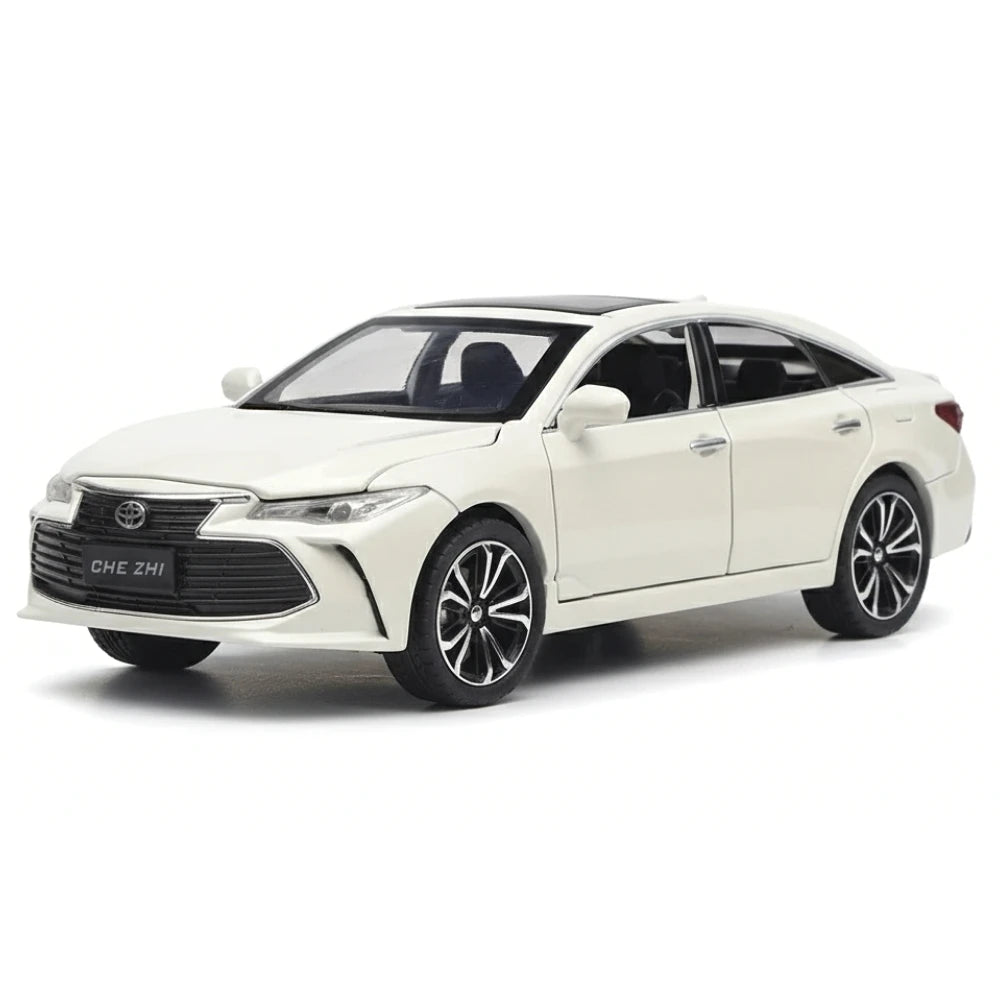 [TOY] 1:24 Toyota 2020 Avalon XX50 White Model Car Die-Cast