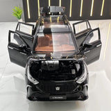 [TOY] 1:24 Toyota 2021 Crown Kluger XU70 ブラック モデルカー Die-Cast