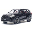 [TOY] 1:24 Toyota 2021 Crown Kluger XU70 ブラック モデルカー Die-Cast