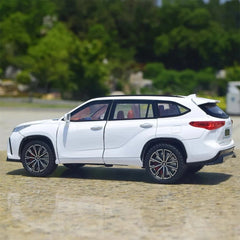 [TOY] 1:24 Toyota 2021 Crown Kluger XU70 blanc voiture miniature Die-Cast